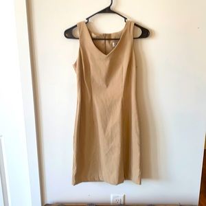 CDC Tan Suede Two Piece Set- Dress & Jacket